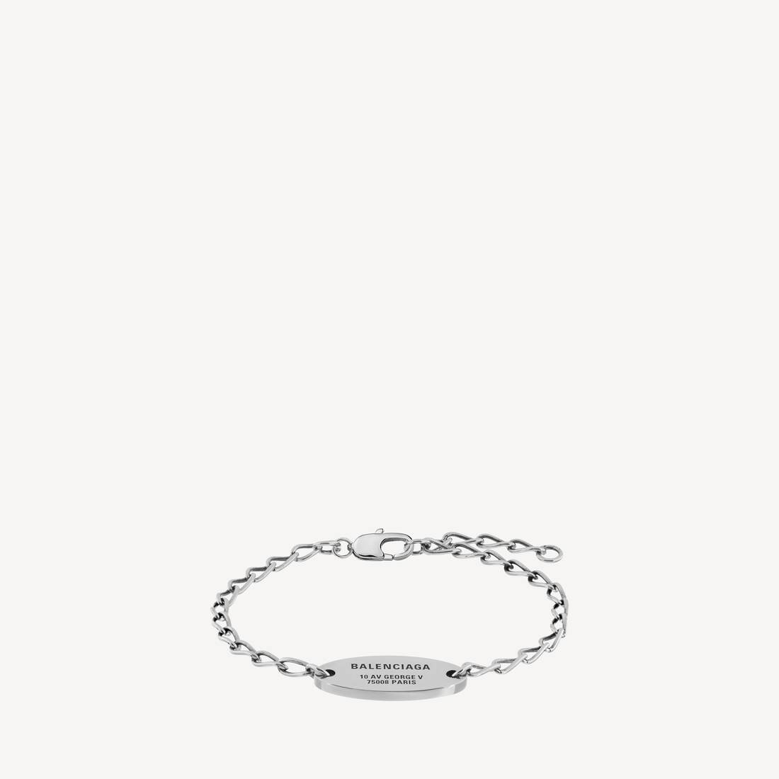 Pulsera diaria en plata antigua