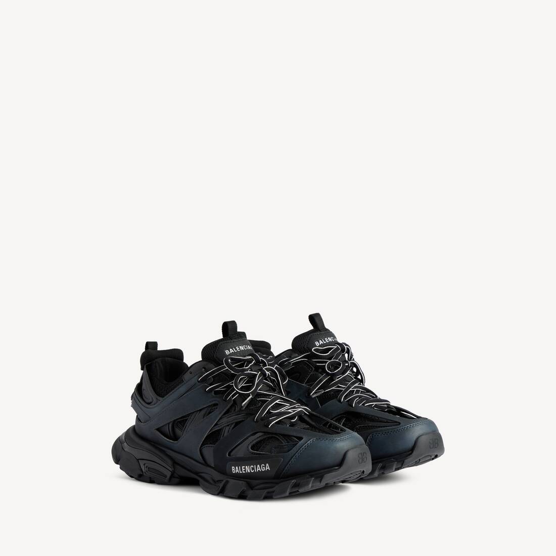 Zapatilla de pista para hombre en negro