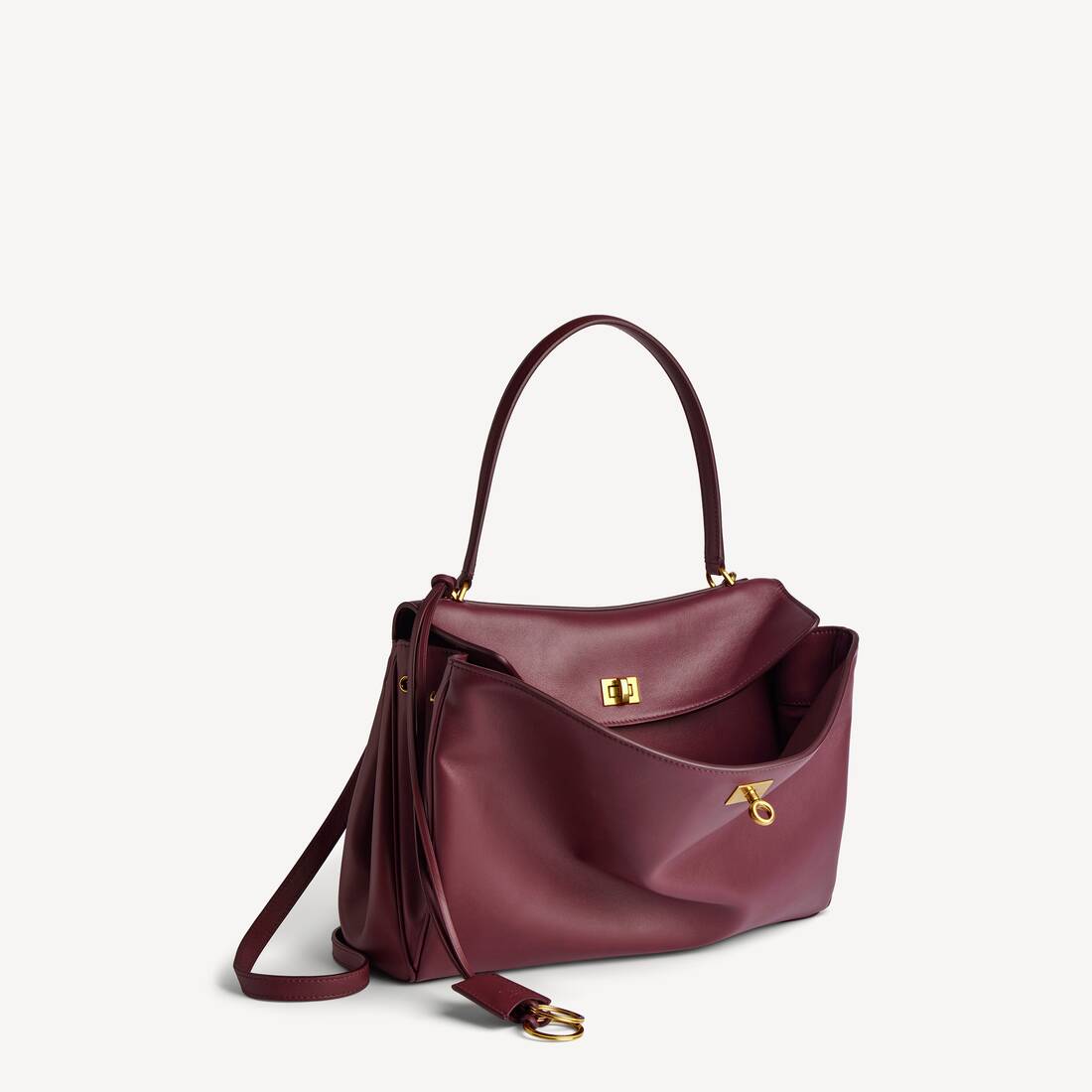 Bolso de Rodeo para Mujer Mediano en Burdeos