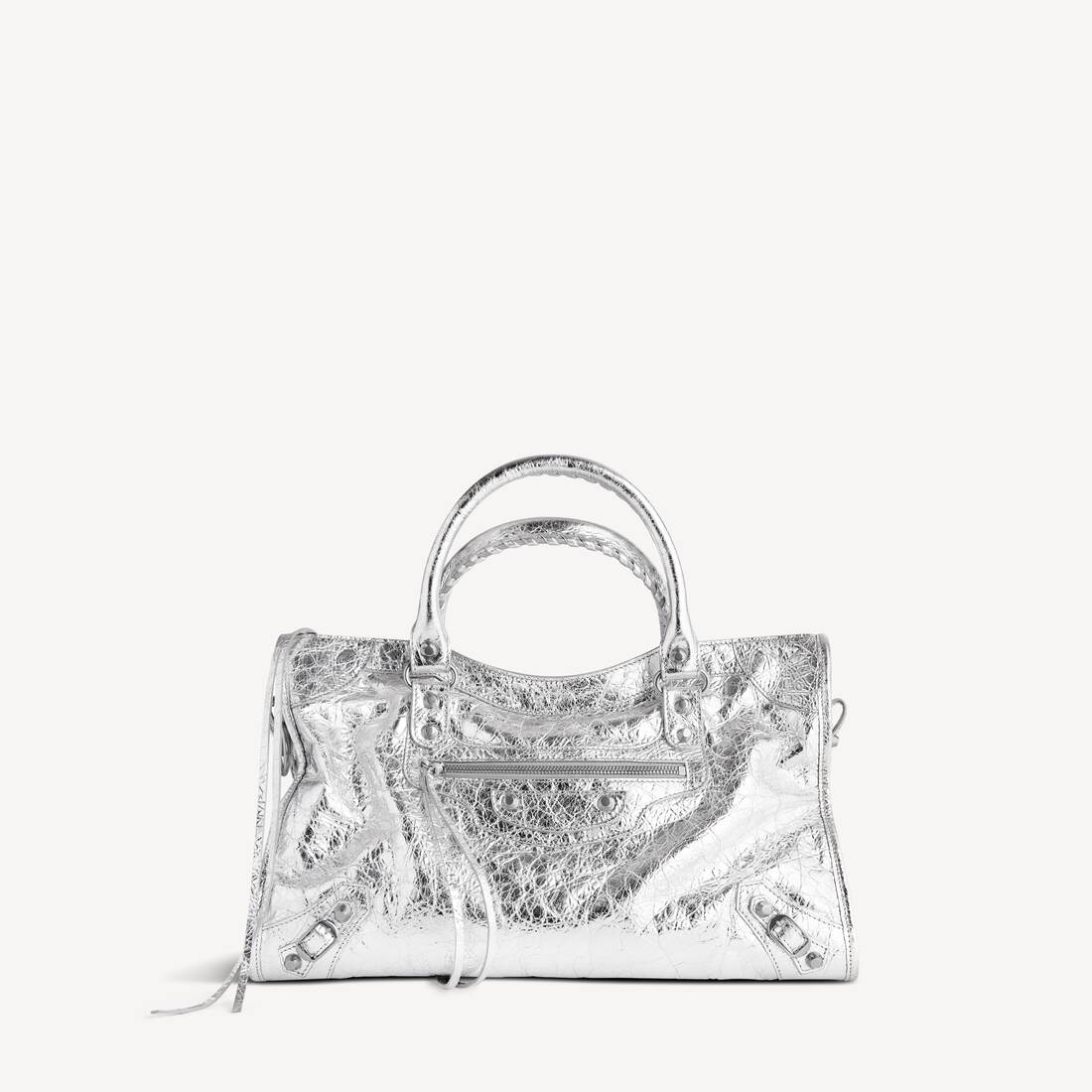Bolso Le City Mujer Mediano en Plata