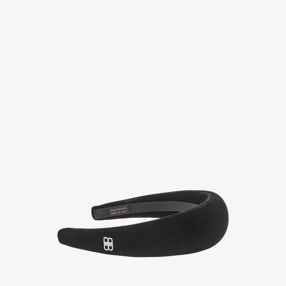 Diadema Holli para mujer en negro/plateado brillante
