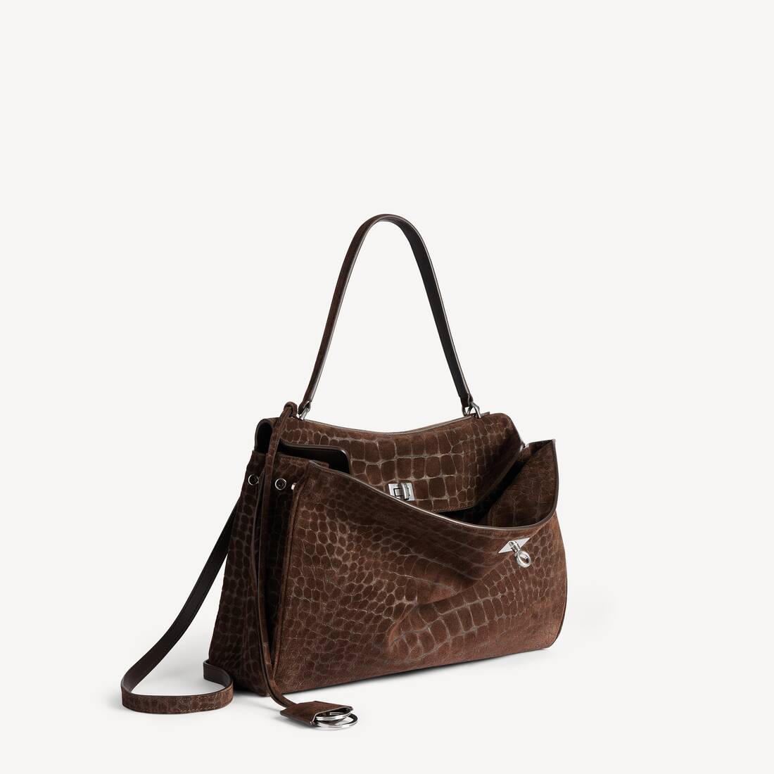 Bolso de Mujer Rodeo Mediano en Marrón Oscuro