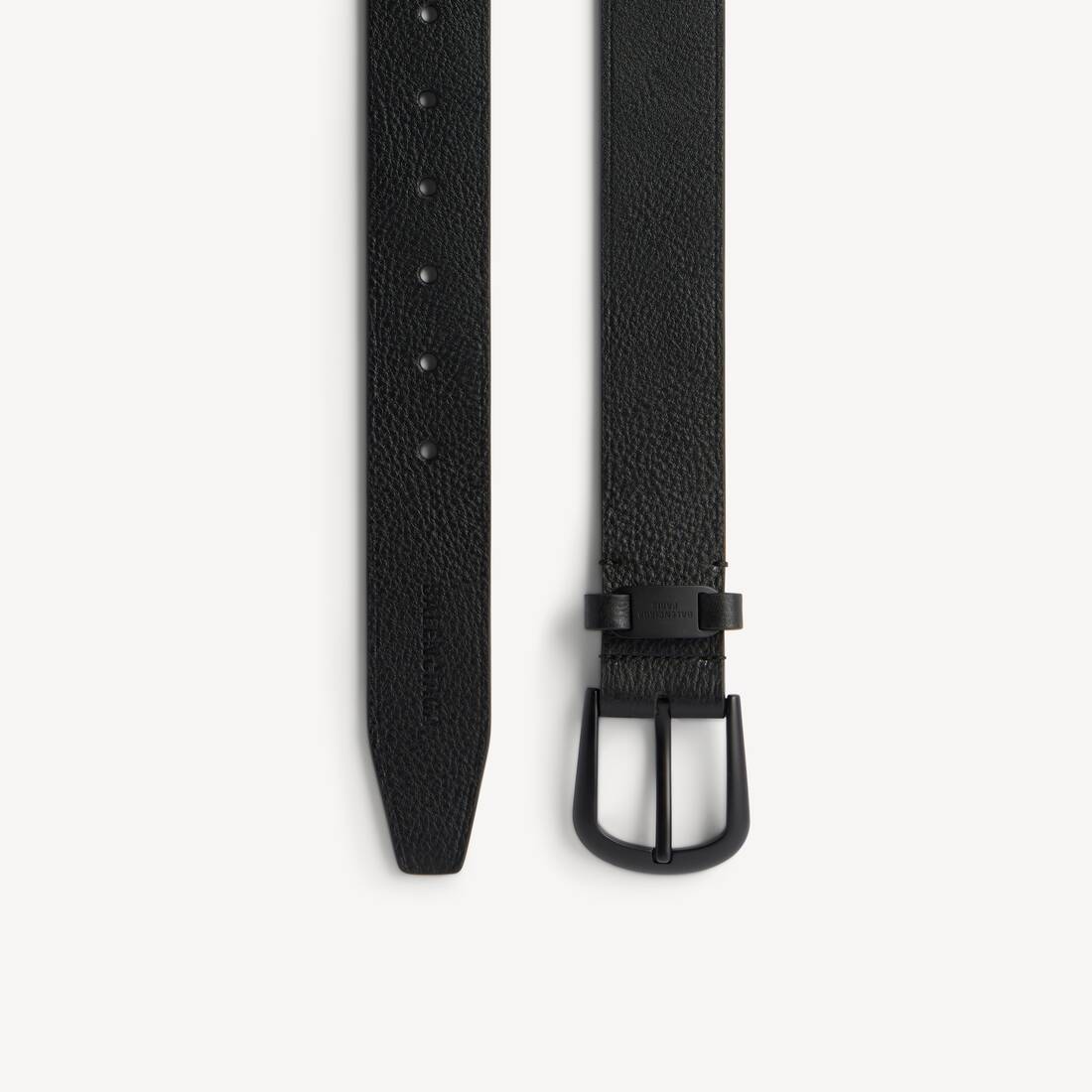 Cinturón para traje de hombre en negro