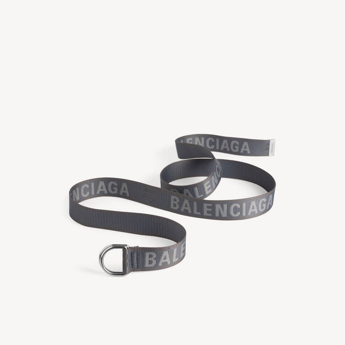Cinturón para hombres con anillo D en azul