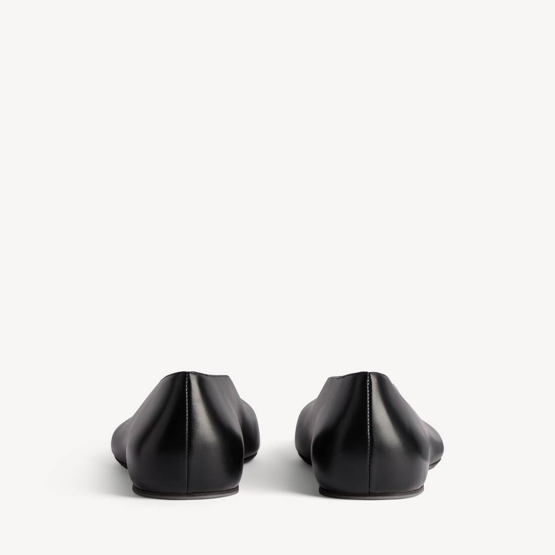 Zapatillas planas Duchesse para mujer en negro