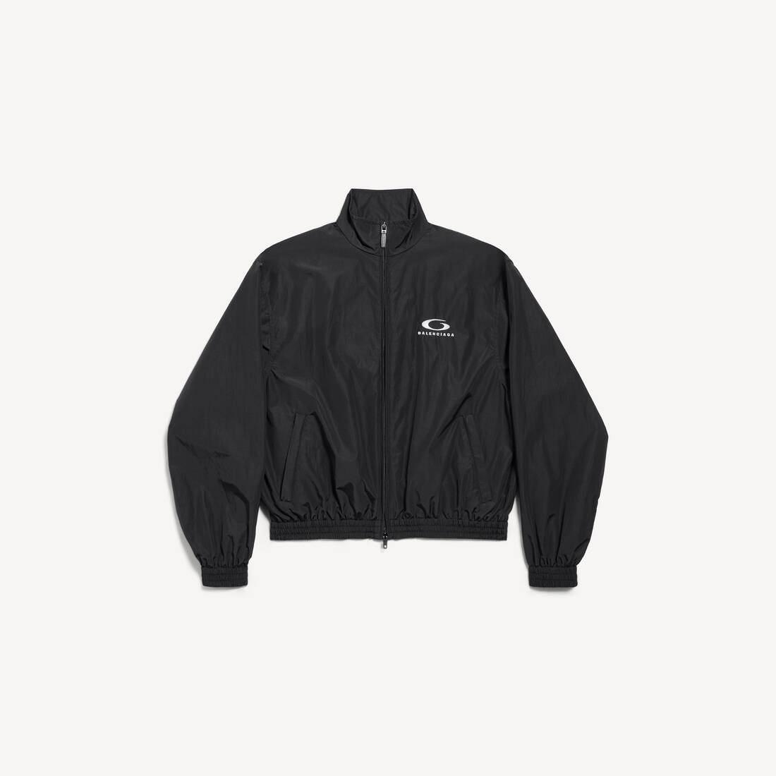 Chaqueta de chándal con icono Loop para mujer en negro