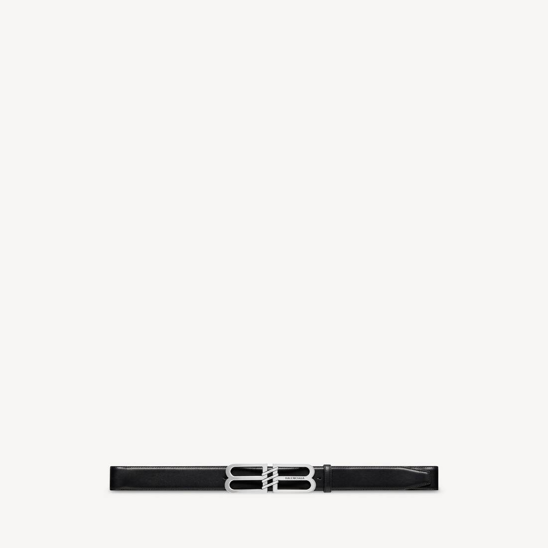 Cinturón masculino Bb Signature en negro