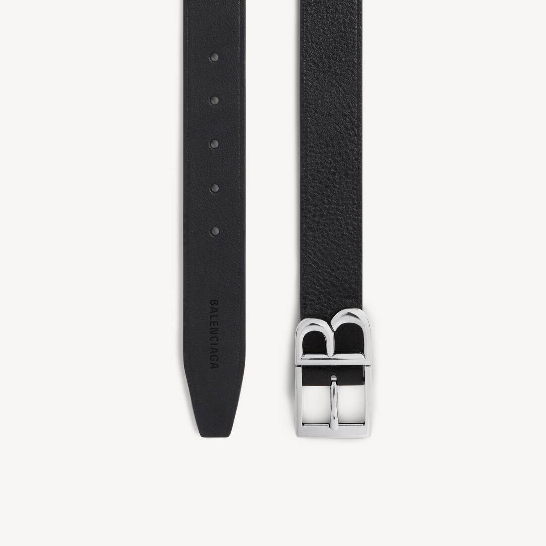 Cinturón clásico para hombre en negro