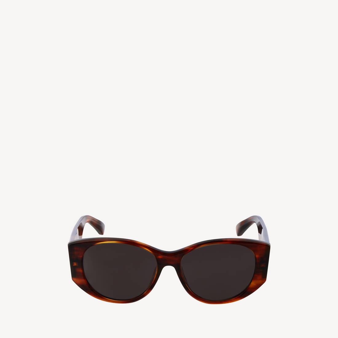 Gafas de sol redondas Nano en color Havana marrón
