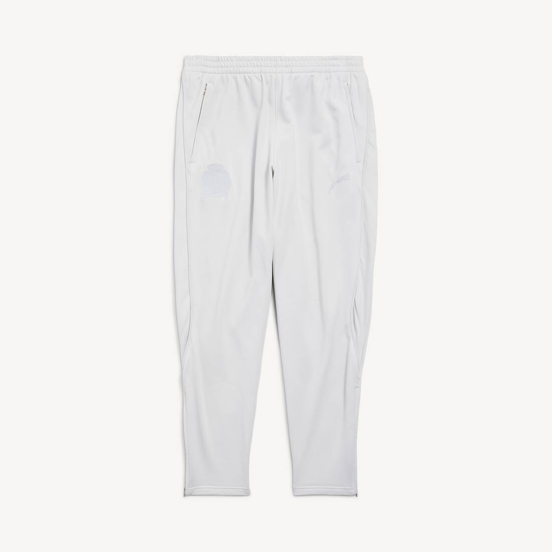 Pantalones de chándal ajustados Balenciaga I Puma en blanco sucio