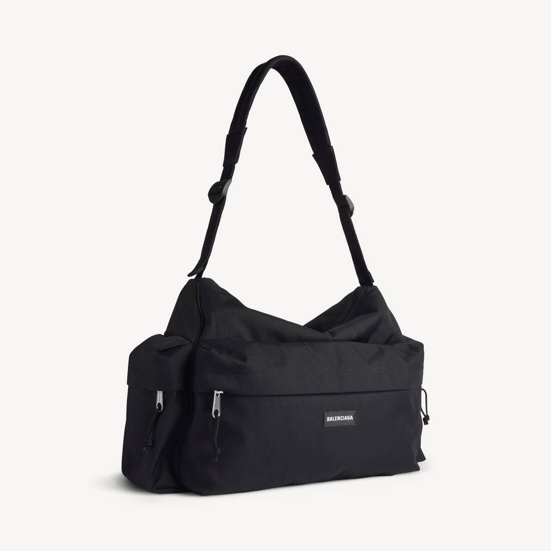 Weekender Mediano de Hombre Explorer Multibolsillo en Negro