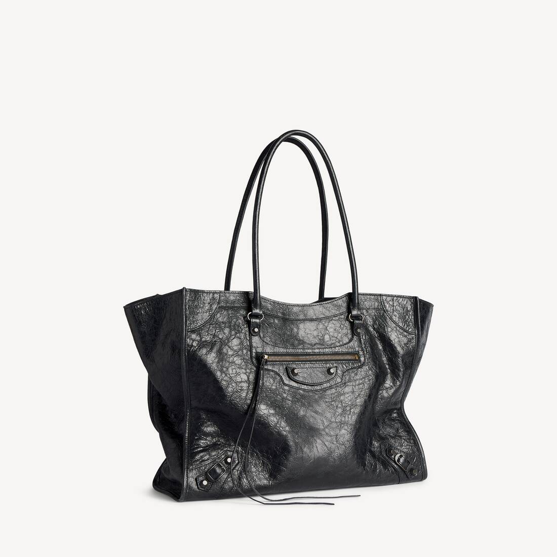 Bolso bandolera Le City Mediano para mujer en negro