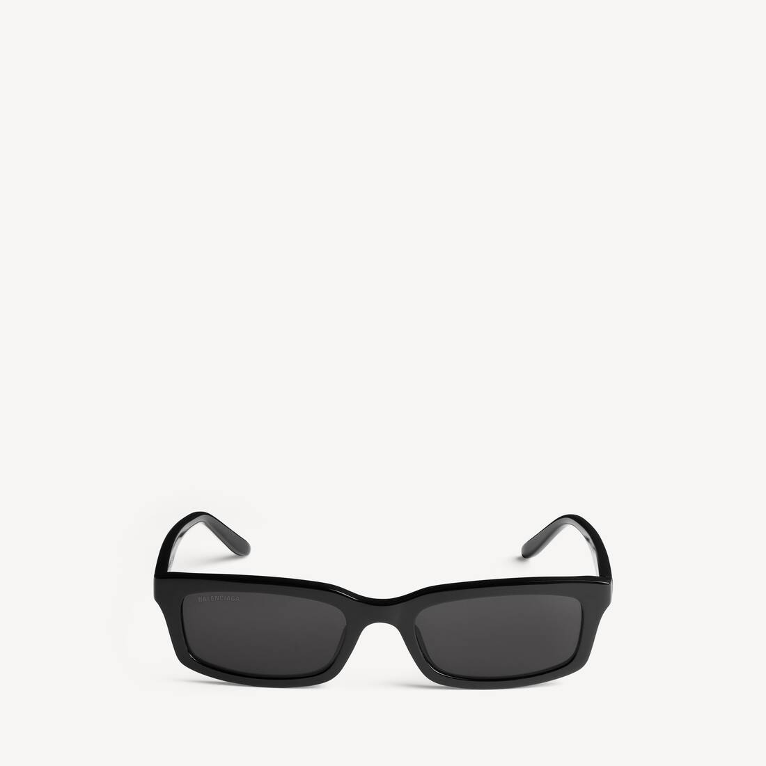 Lentes de sol rectangulares diarios en negro
