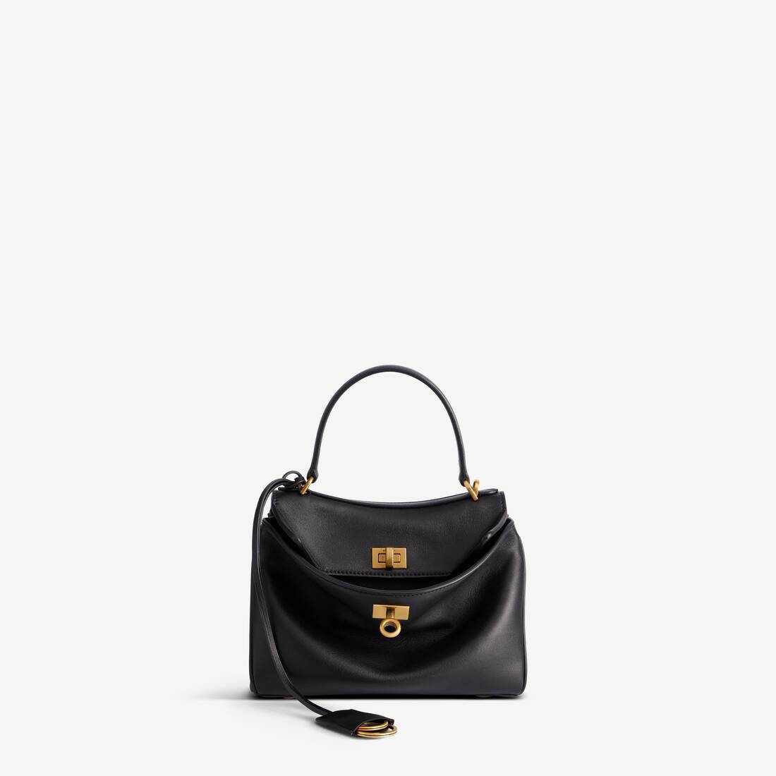 Bolso de mano Rodeo para mujer mini en negro