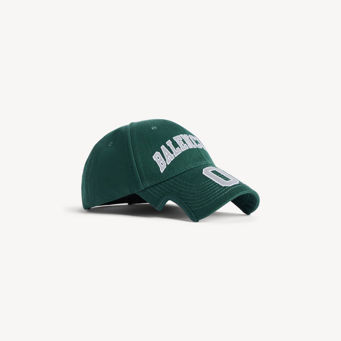 Gorra de baloncesto para hombres en verde oscuro