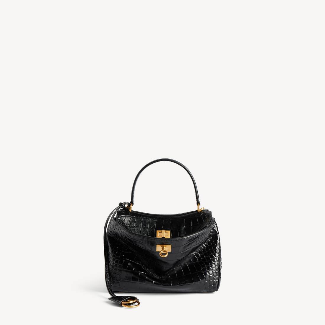Bolso de Rodeo Mini para Mujer en Negro