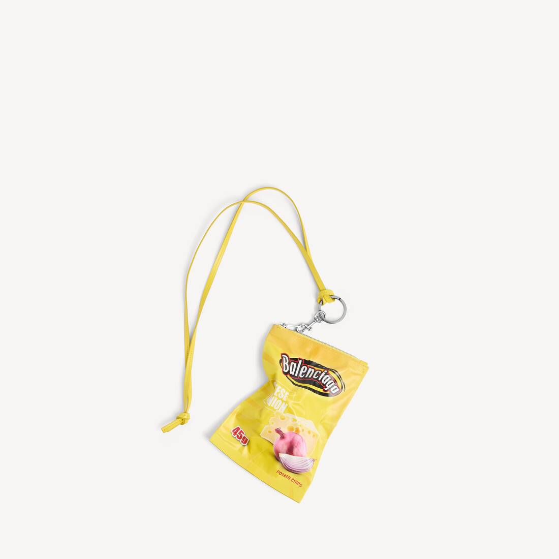 Bolsa para sostén de teléfono Chips en amarillo