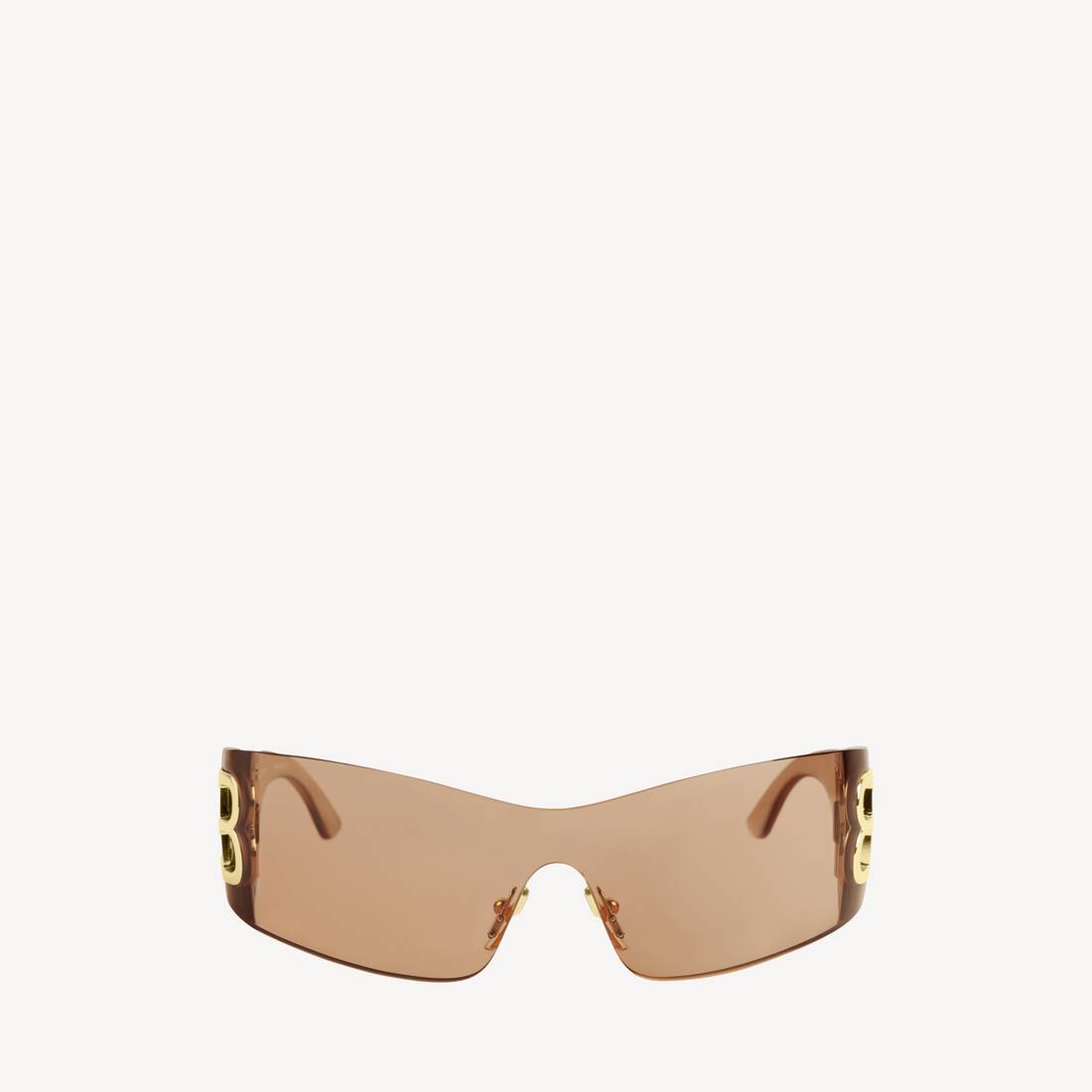 Gafas de sol Bossy Mask en color marrón claro