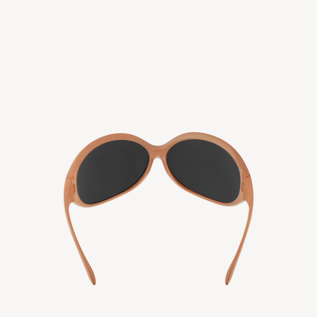 Gafas de sol redondas Phantom en nude lechoso