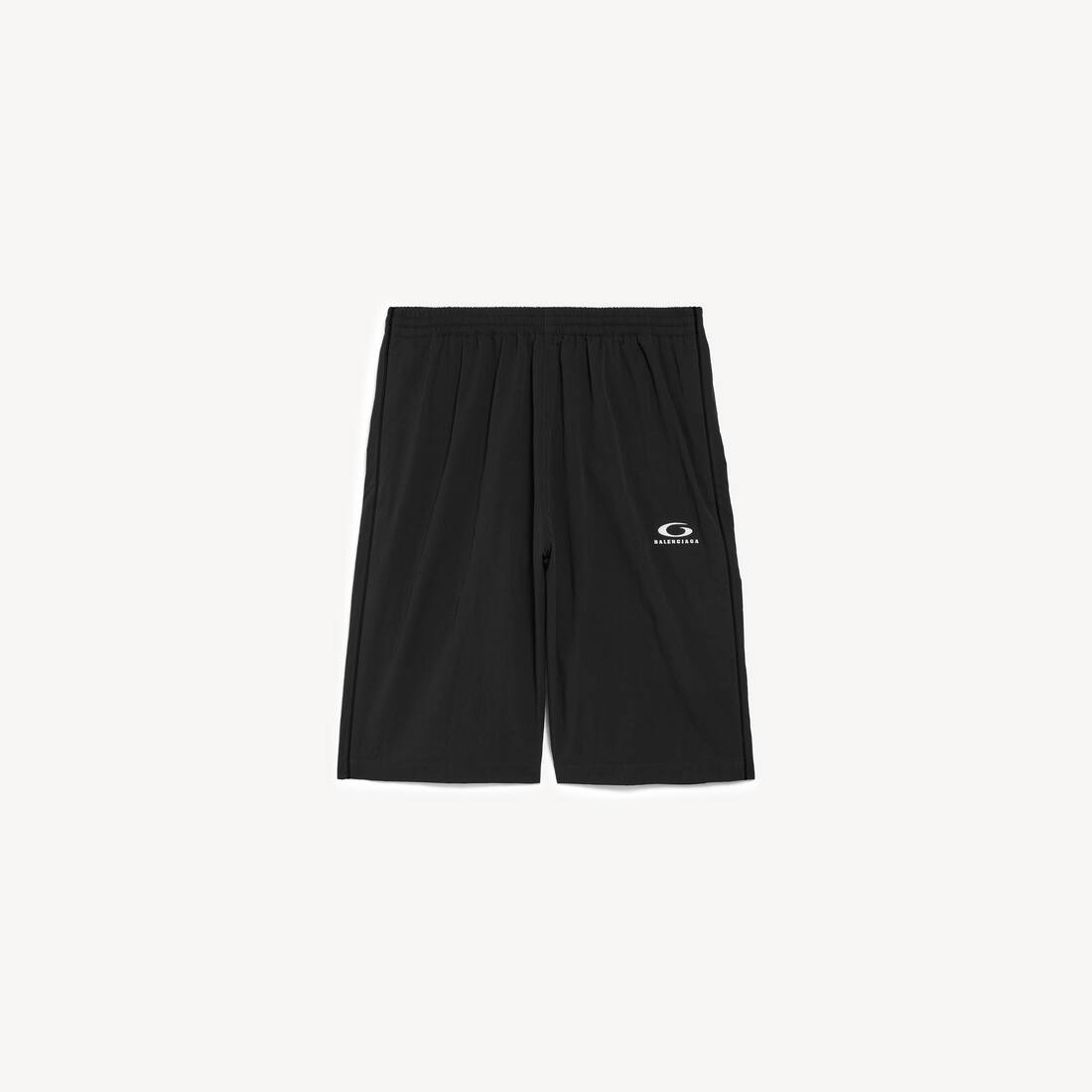 Pantalones cortos de chándal para hombre en negro