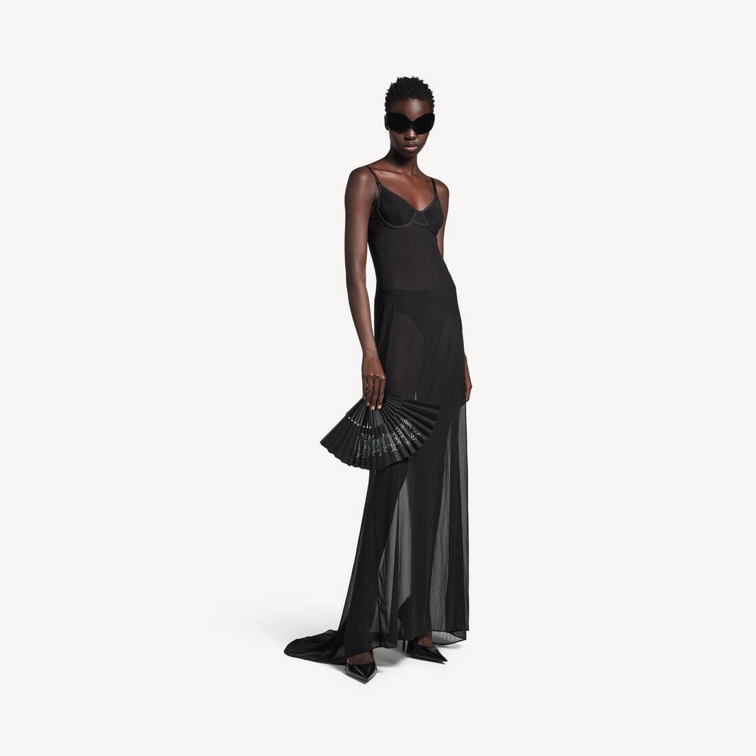 Vestido Nude para Mujer en Negro