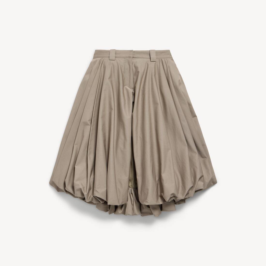 Pantalones cortos tipo globo para mujer en beige nuevo