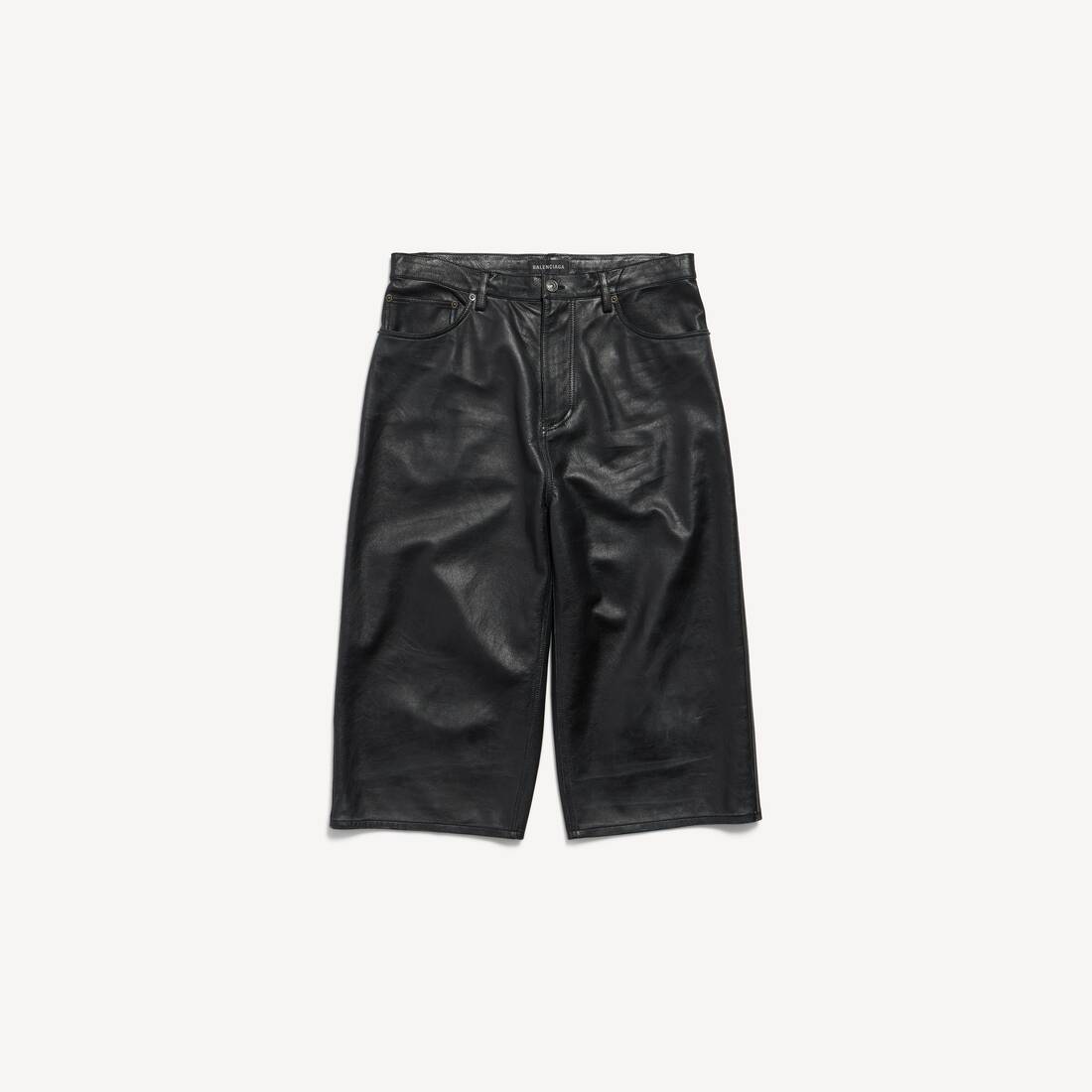 Pantalones Informales Cortos para Hombre en Negro