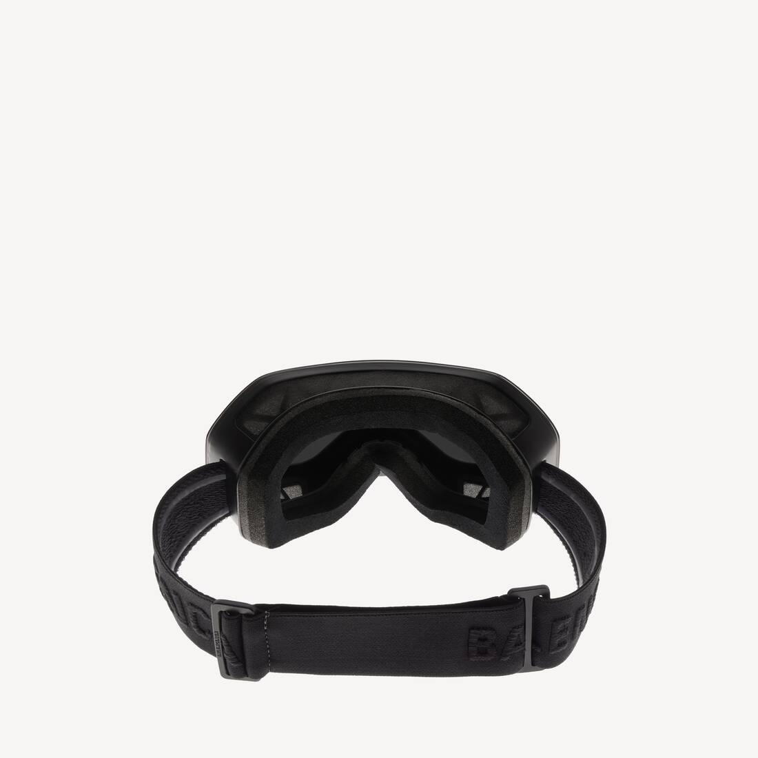 Máscara de esquí con lentes en negro