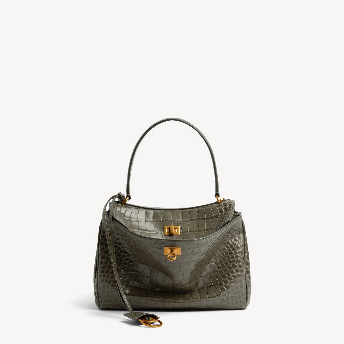Bolso de Rodeo para Mujer Pequeño en Verde Ejército