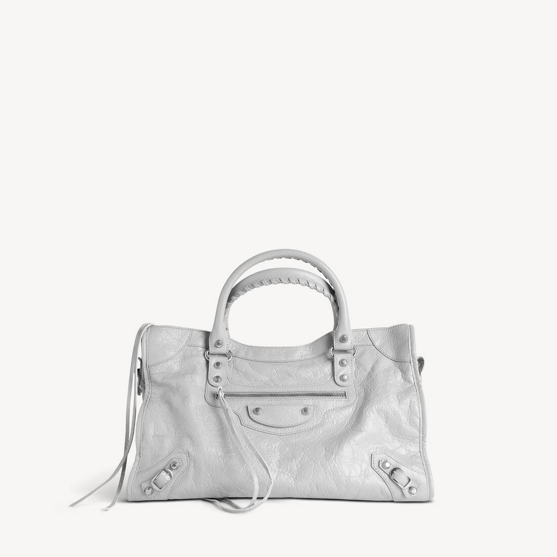 Bolso Le City Mujer Mediano en Gris Claro
