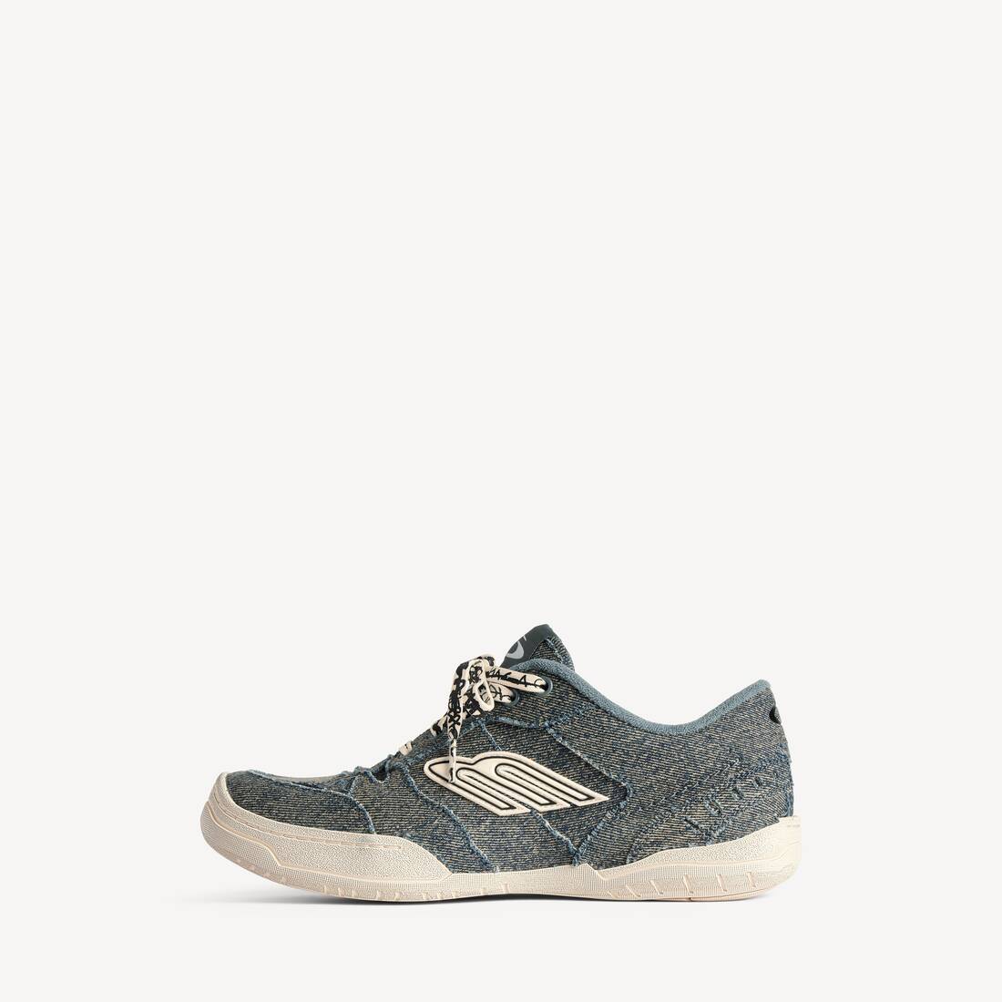 Zapatilla de Denim para Hombre Hamptons en Azul/Blanco
