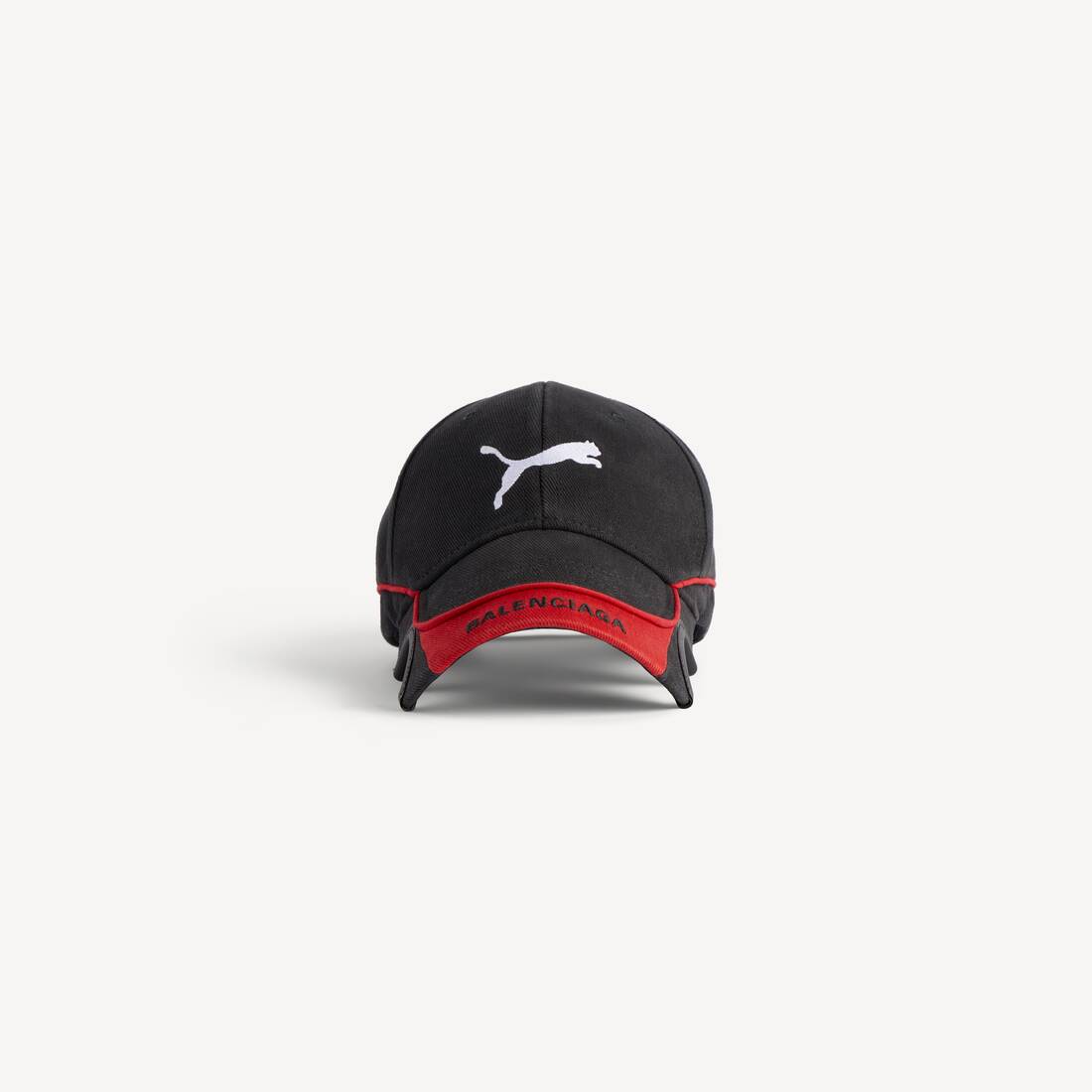 Gorra Balenciaga I Puma en Negro/Rojo
