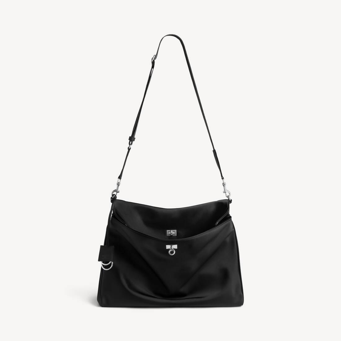 Bolso mensajero para hombre Rodeo mediano en negro