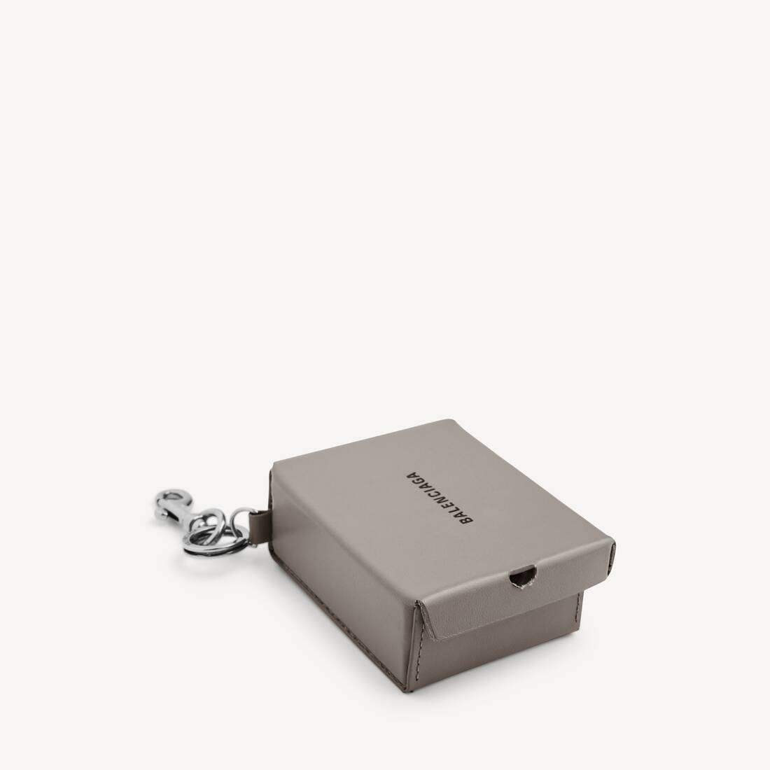 Charme/cartera de llaves Sneaker Box en gris Balenciaga