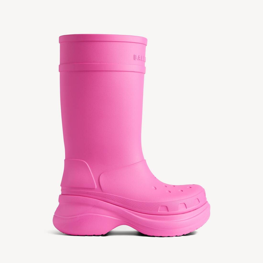 Bota Crocs™ para mujer en rosa brillante