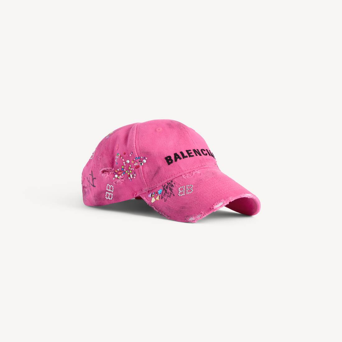 Gorra reciclada para hombre en rosa