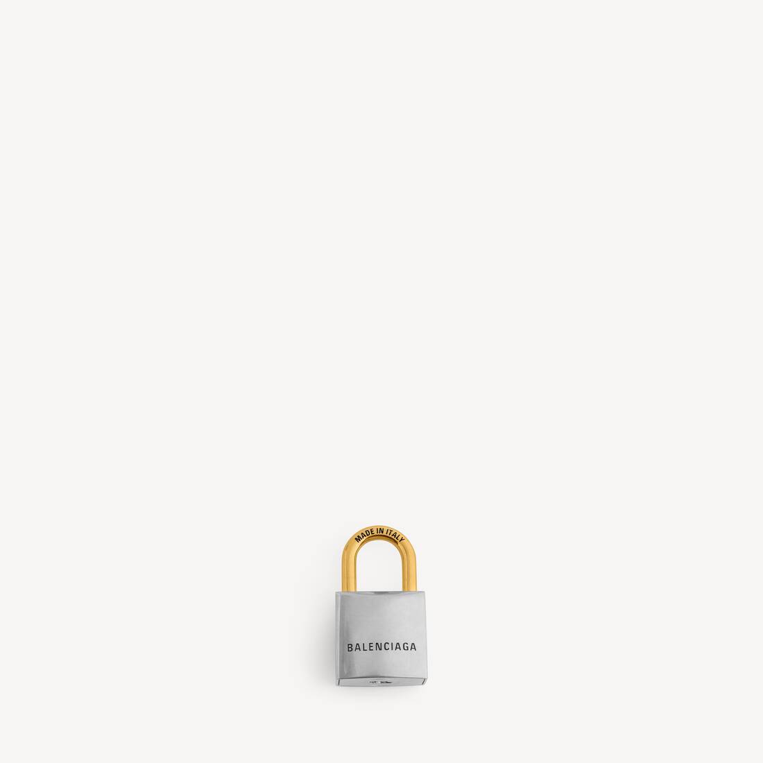 Colgante/llavero de candado BB para mujer en plata / oro