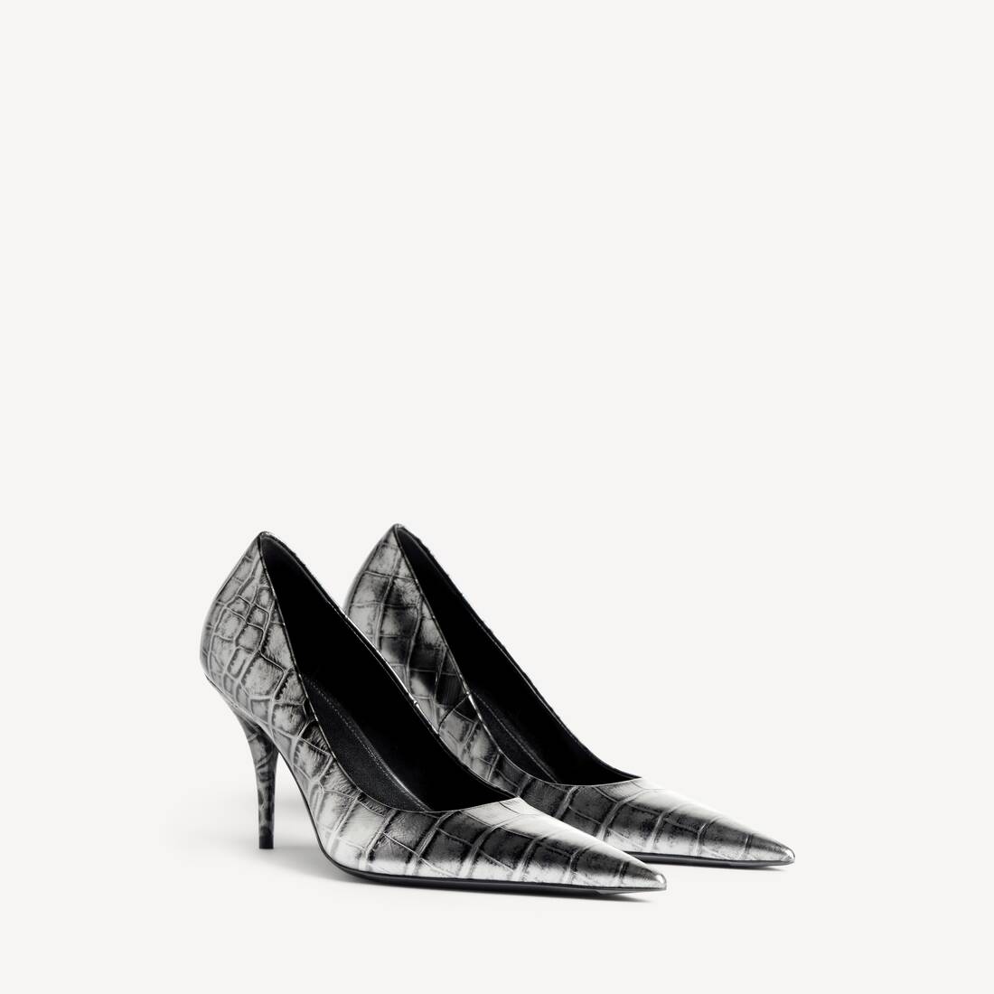 Zapato de mujer Avenue en color metal de pistola