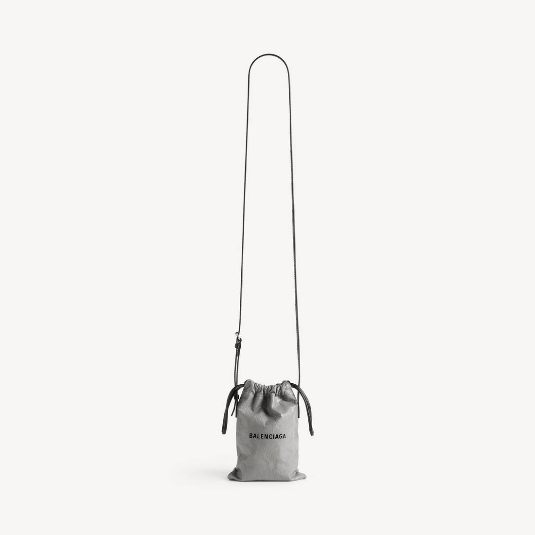 Soporte para teléfono para hombre en gris Balenciaga