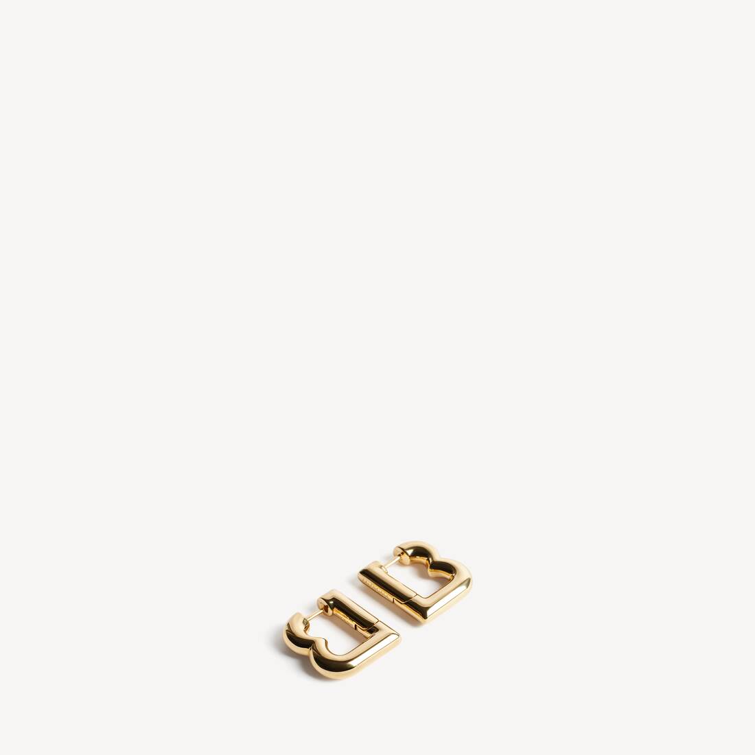 Auriculares Eisa B XS para Mujer en Oro Brillante