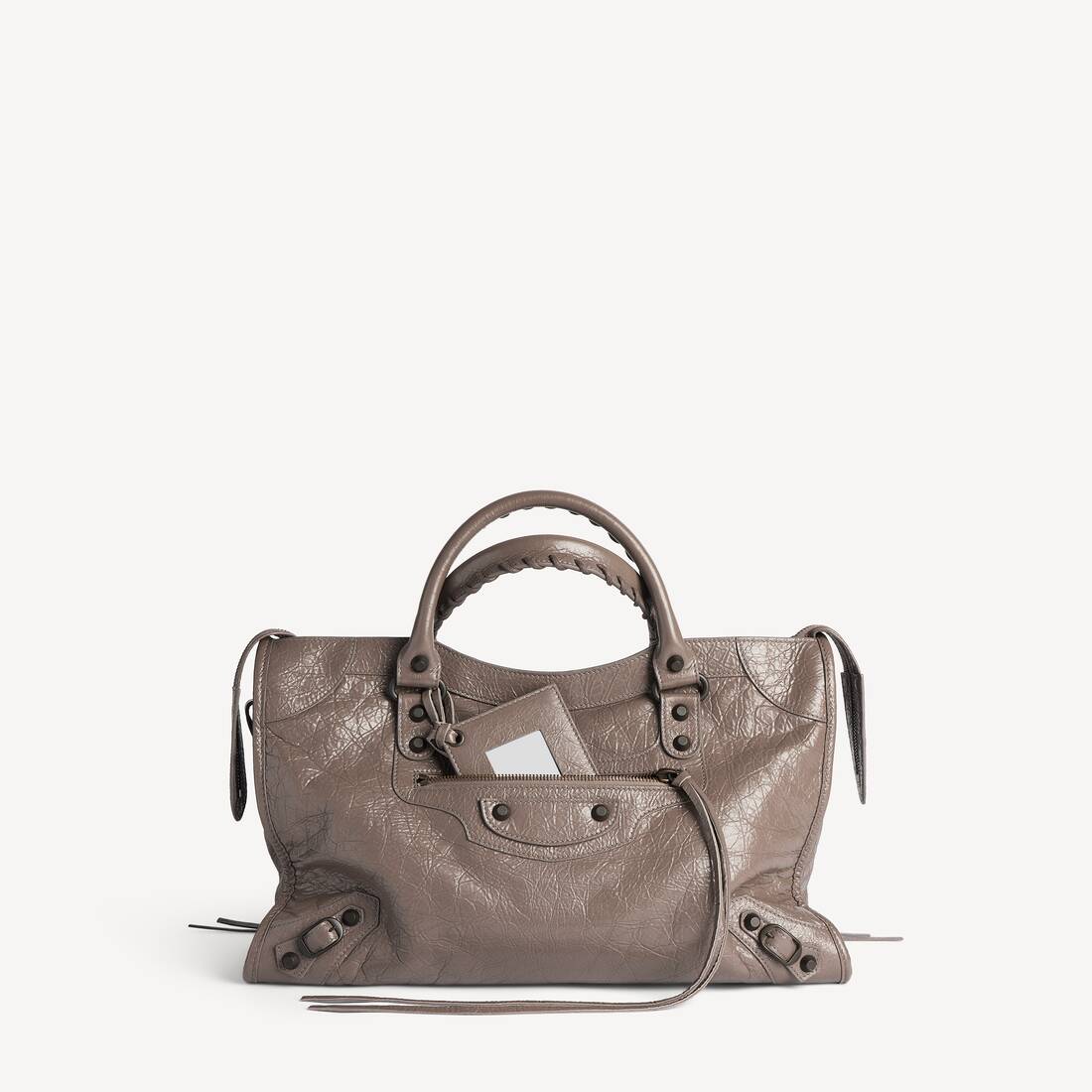 Bolso Le City Mujer Mediano en Noix Oscuro