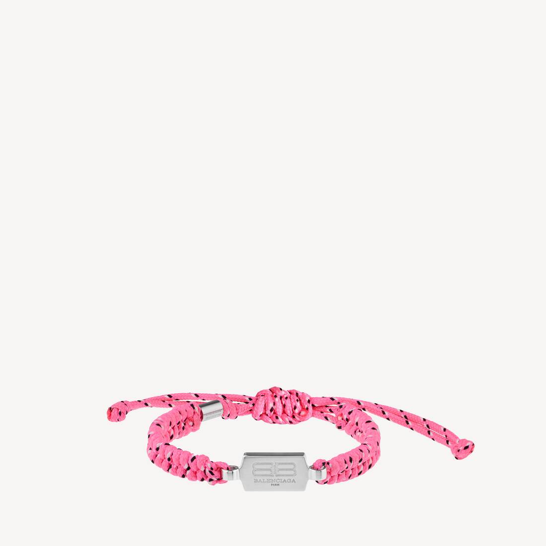 Pulsera de encaje Saint-Germain en rosa/negro/blanco/plateado brillante