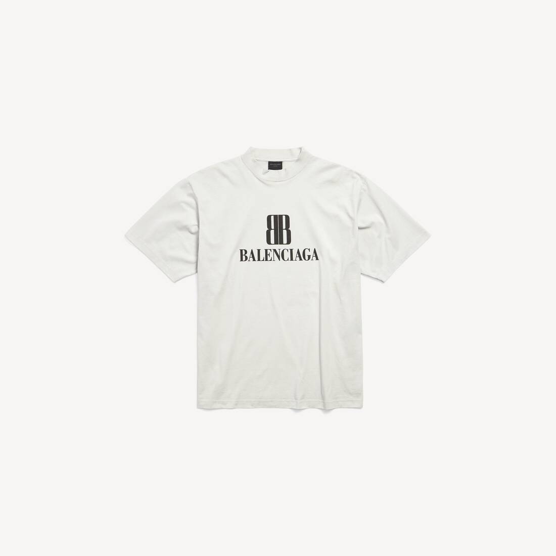 Camiseta Hombre Nano Bb Medium Fit en Blanco Sucio