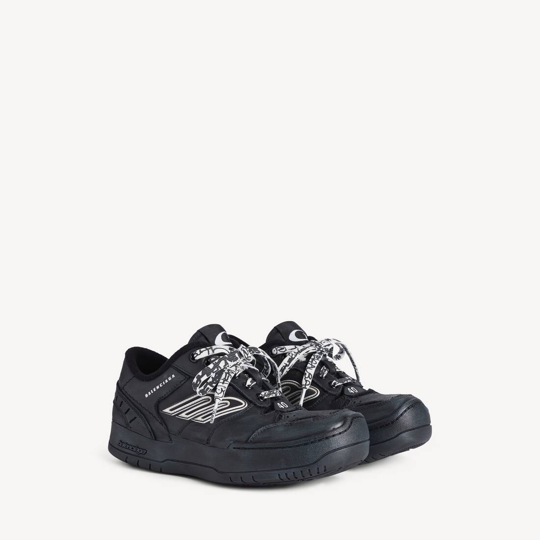 Zapatilla de plataforma Hamptons para mujer en negro