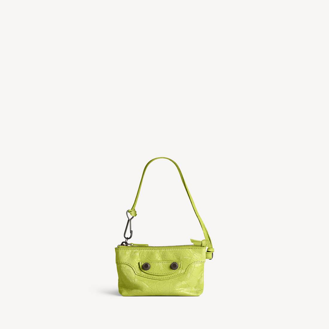 Bolso con Cremallera y Colgante Le City para Mujer en Pistacho