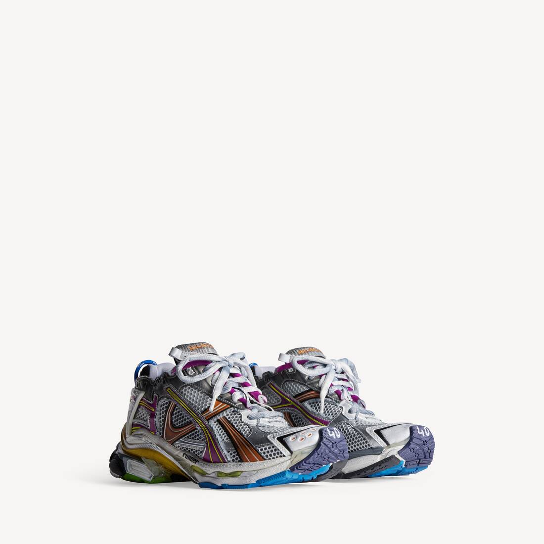 Zapatilla deportiva para hombre en multicolor
