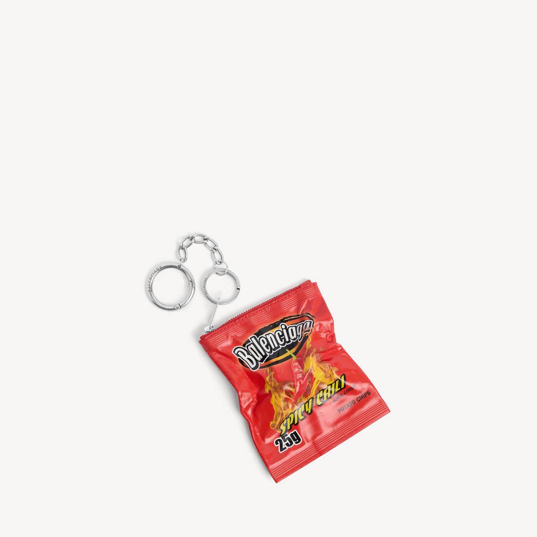 Charme/cartero Chips en rojo