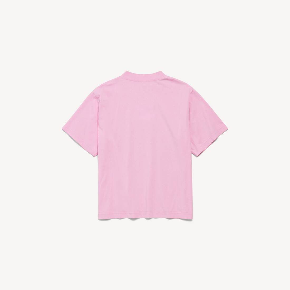 Camiseta con lazo para mujer, talla mediana en rosa claro