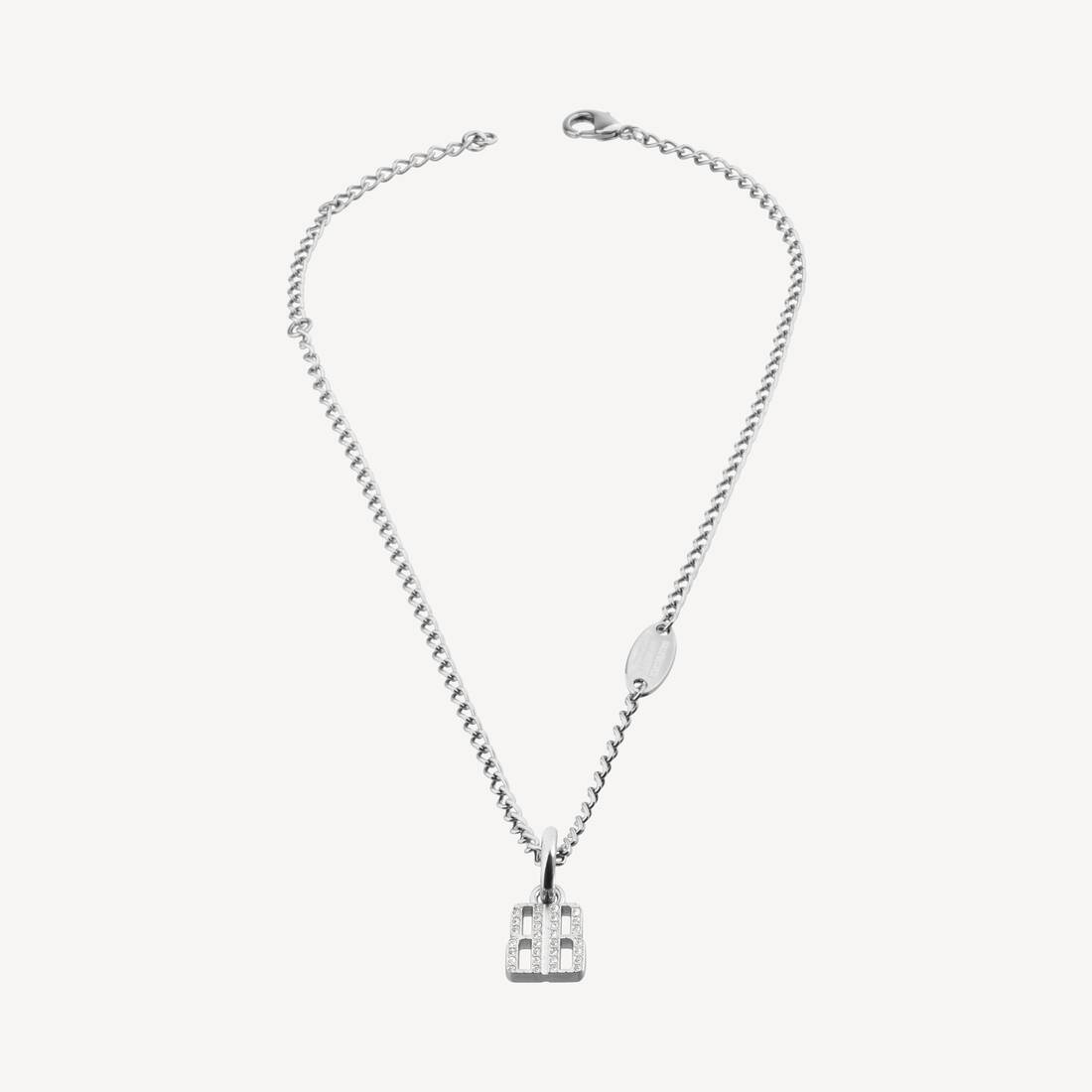 Collar delgado para mujer en plata