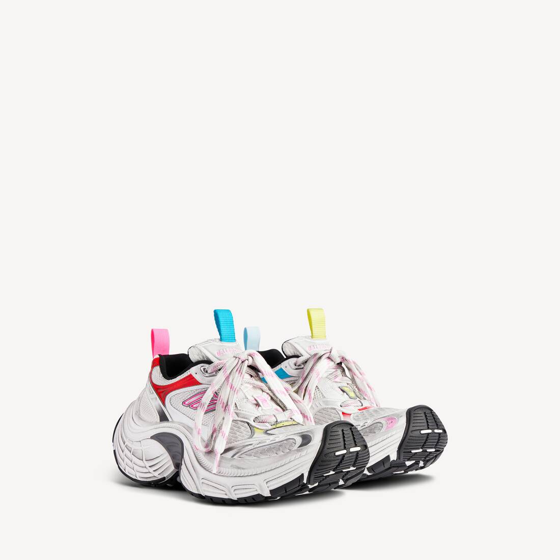 Zapatilla para mujer 6XL en blanco/rosa/multicolor/negro